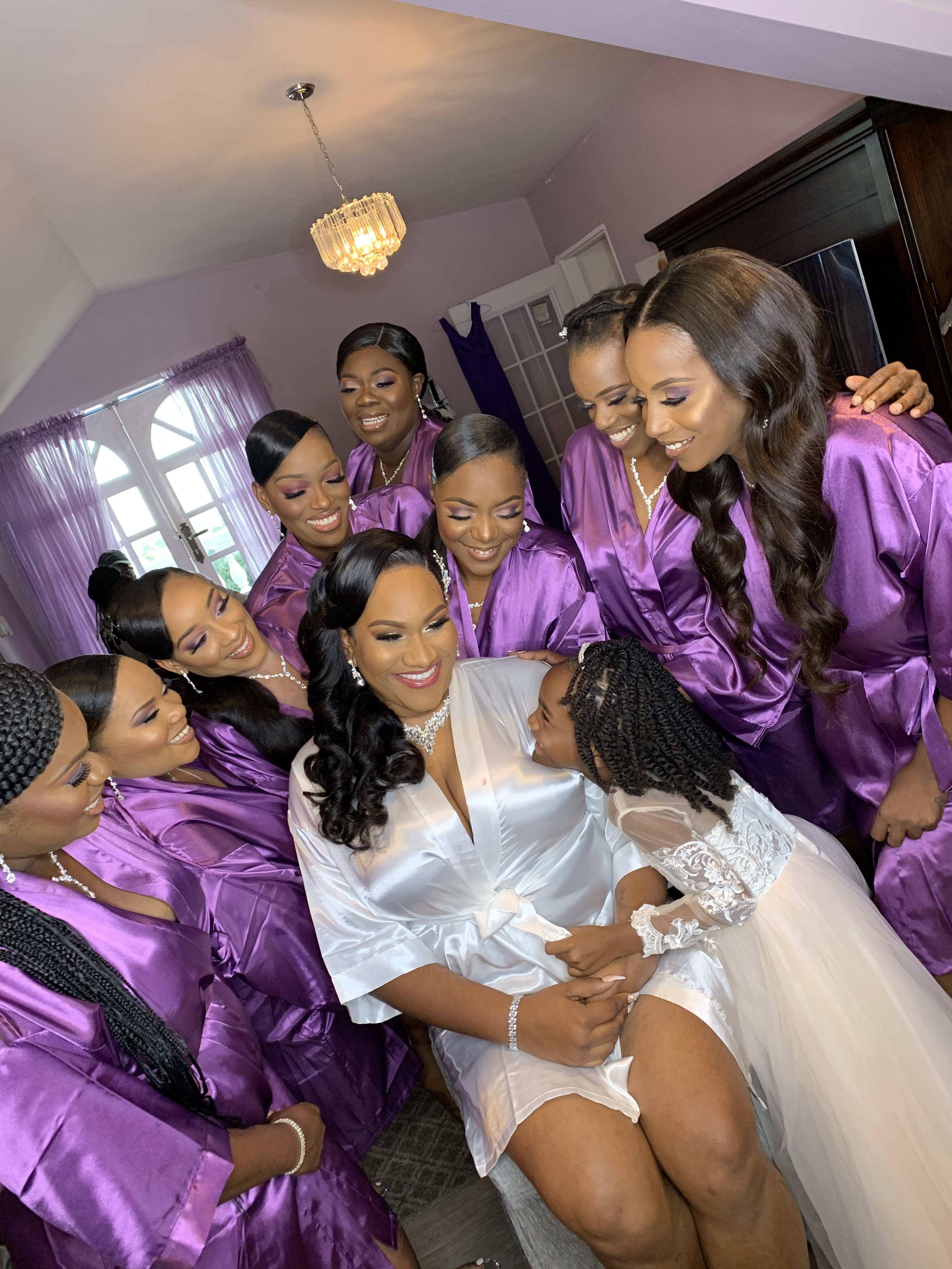 Luxury bridal makeup service
